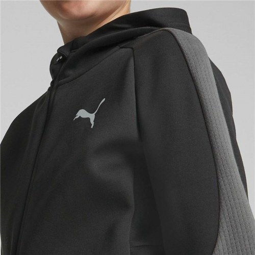 Sportsjakke til børn Puma Evostripe Sort - 7-8 år