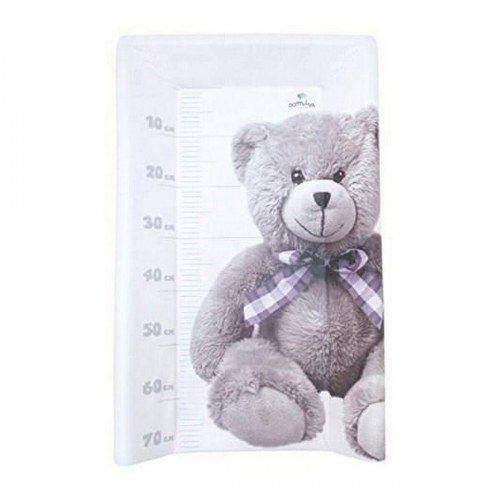 Puslepude Domiva - MDF, polyuretan og PVC, 50 × 80 × 10 cm, hvid