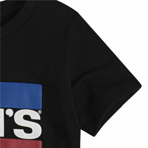 Levi's kortærmet T-shirt til drenge, sort (14 år)