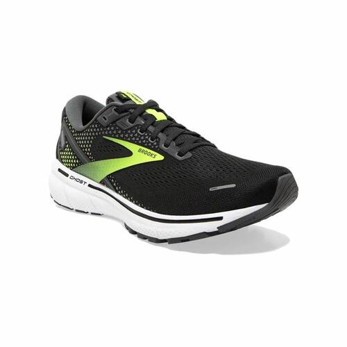 Løbesko til voksne Brooks Ghost 14 Wide Sort Mænd 44.5