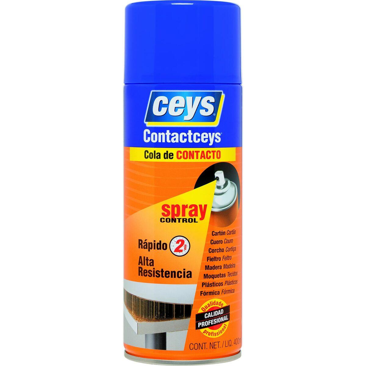Kontaktlim spray 400 ml - Ceys klæbemiddel