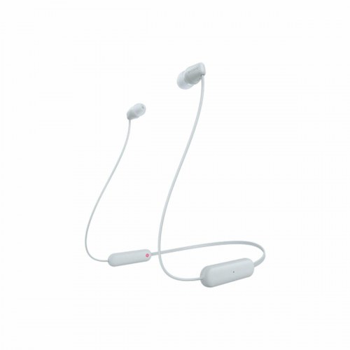 Sony WIC100 trådløse in-ear Bluetooth-høretelefoner - hvid