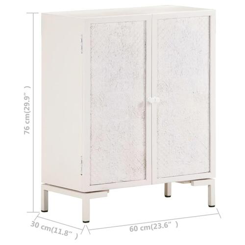 Skænk 60x30x76 cm massivt mangotræ