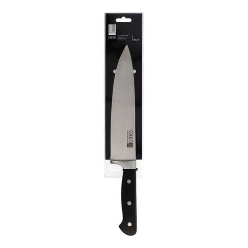Kokkekniv Quid Professional Inox Chef Black Sort Metal 20 cm (Pack 6x)