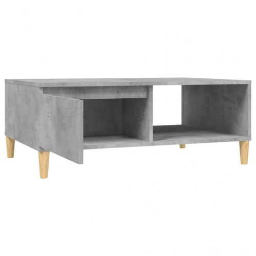 Sofabord 90x60x35 cm konstrueret træ betongrå