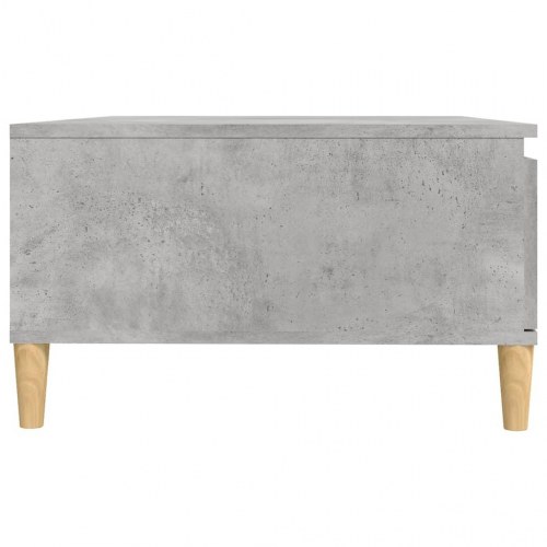 Sofabord 90x60x35 cm konstrueret træ betongrå