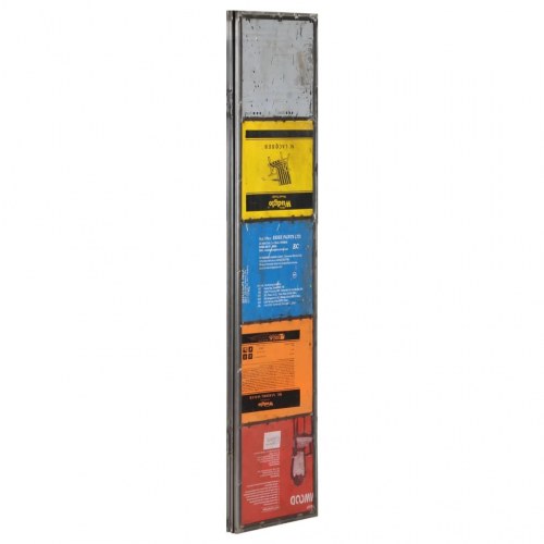 Rumdeler 45x17x167 cm jern flerfarvet