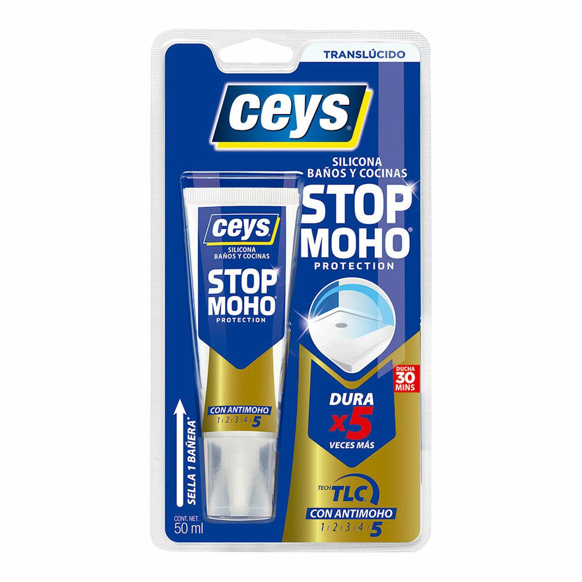 Ceys Silikone Stop Mug - Gennemsigtig, 50 ml