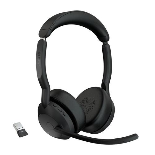 Hovedtelefoner med mikrofon Jabra EVOLVE2 55