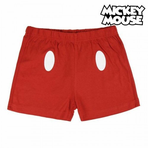 Mickey Mouse børnepyjamas - marineblå/rød, 2 år, 100 % bomuld
