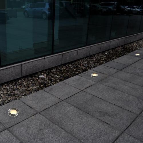 Nedgravningsspots 12 stk. rund