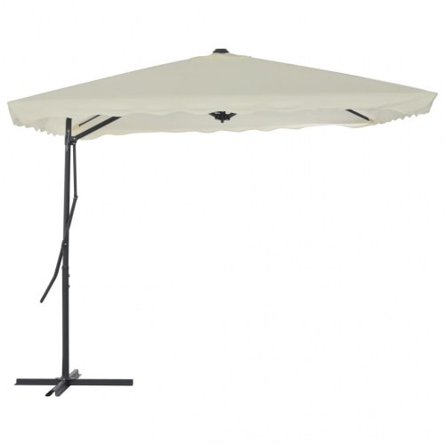 Parasol 250 x 250 cm - sandfarvet