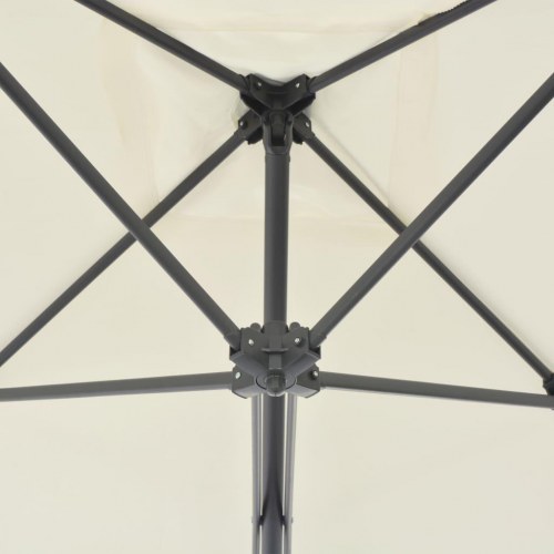 Parasol 250 x 250 cm - sandfarvet