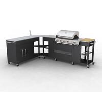 Gasgrill 4 + 1 grillzoner
