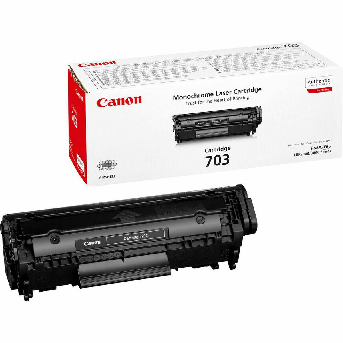 Toner Canon Toner Crg703 Black Sort
