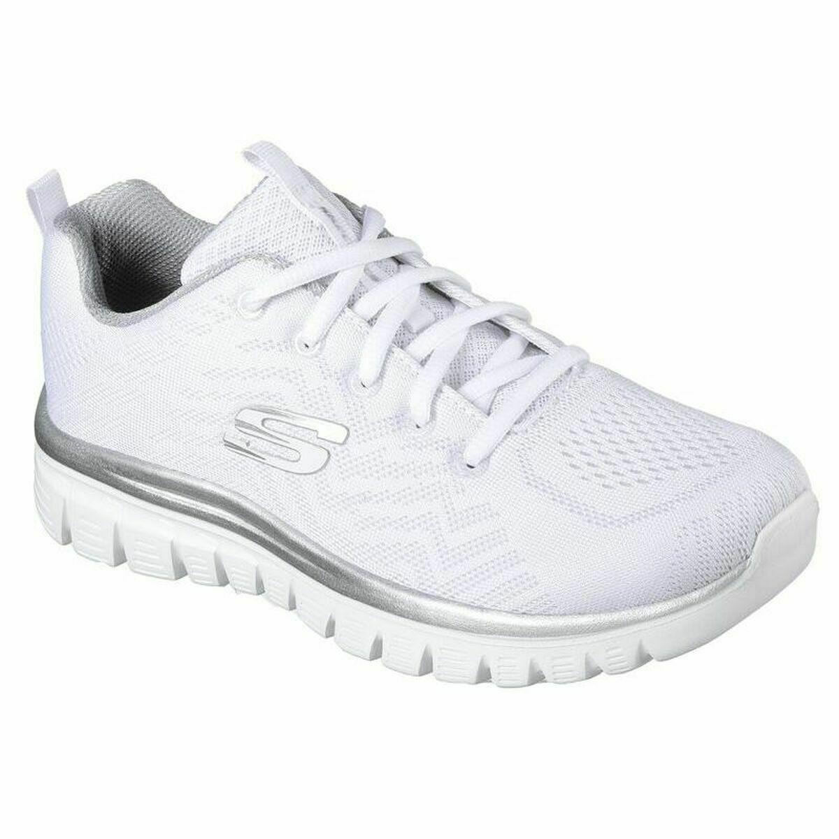 Kvinde Casual Sneakers Skechers Hvid Dame