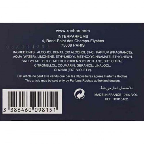 Rochas L’Homme - Eau de Toilette til mænd 100 ml