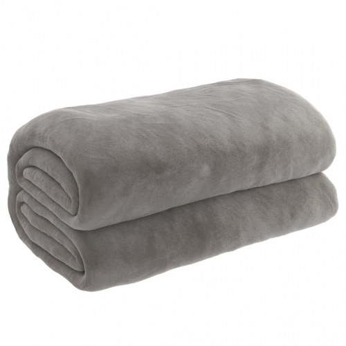 Tyngdetæppe med aftageligt betræk 200×230 cm - 9 kg, grå