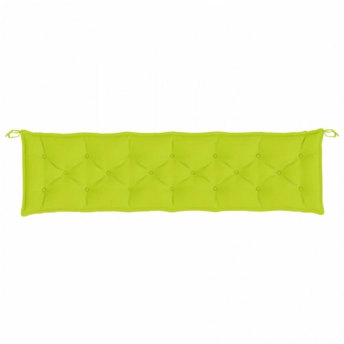 Hynde til havebænk 200×50×7 cm i oxfordstof - lysegrøn