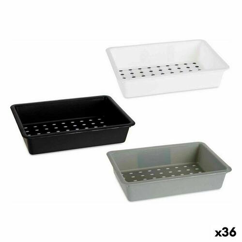 Skuffeopdeler polypropylen 16 x 5 x 24 cm (36 Enheder)