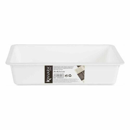 Skuffeopdeler polypropylen 16 x 5 x 24 cm (36 Enheder)