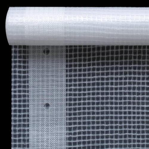 Leno-presenninger 2 stk. 3x6 m 260 g/m² hvid