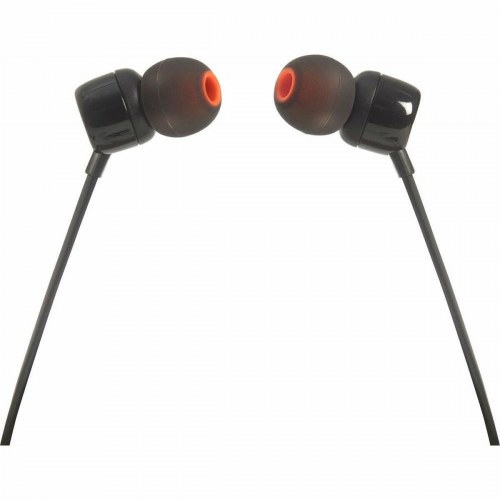 Høretelefoner in-ear JBL T110 med mikrofon - sort