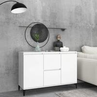 Skænk 104x35x70 cm spånplade hvid