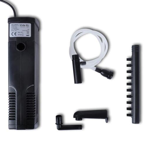 Filterpumpe til akvarium aktivt kul 600 l/t