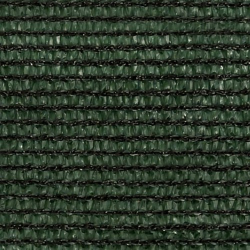 Solsejl 5 x 6 m 160 g/m² HDPE - mørkegrøn