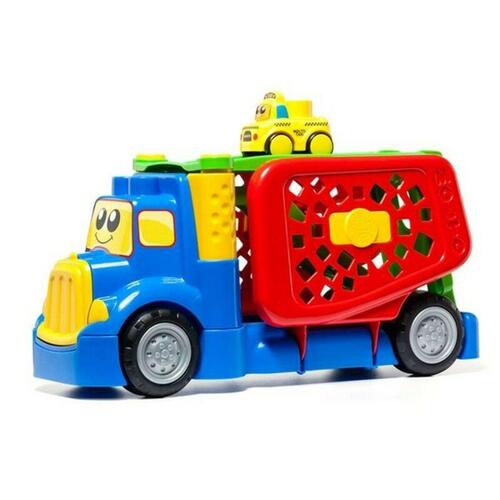 Lastbil med Byggeblokke Moltó 19470 (82 cm) (10 stk)