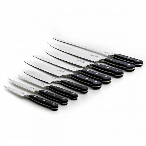 Santokukniv 18 cm - Professional Inox Chef Black, sort (Pack 6x)