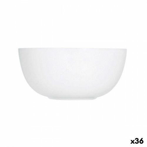Luminarc Diwali salatskål, hvidt glas, 12 cm - 36 stk.