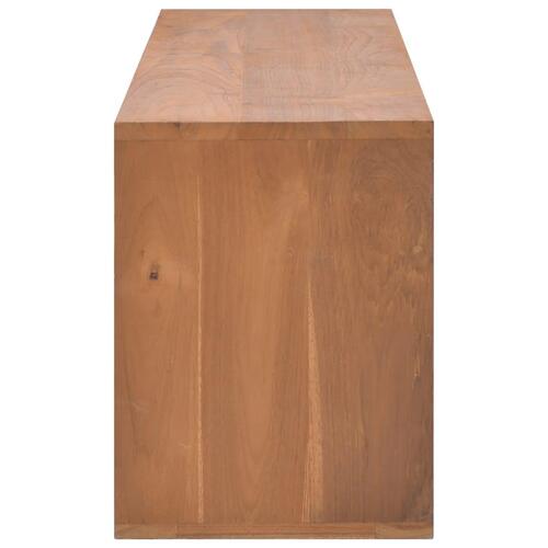Tv-skab 110x30x40 cm massivt teaktræ
