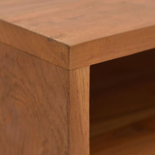 Tv-skab 110x30x40 cm massivt teaktræ