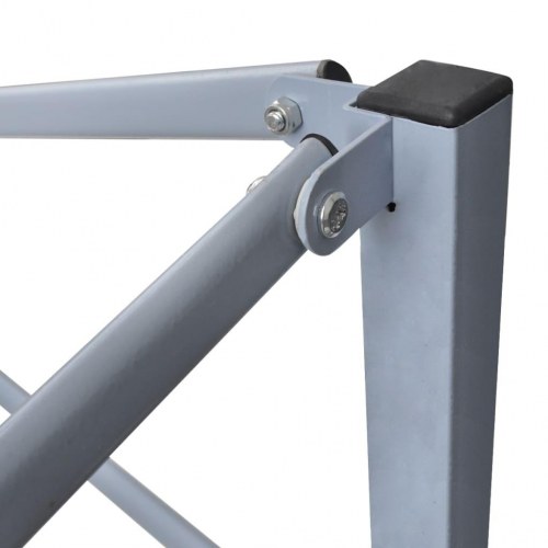 Foldbart telt med 2 vægge 291x291x315 cm cremefarvet