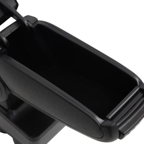 Armlæn til bil 12x36x(33,5-48) cm ABS sort