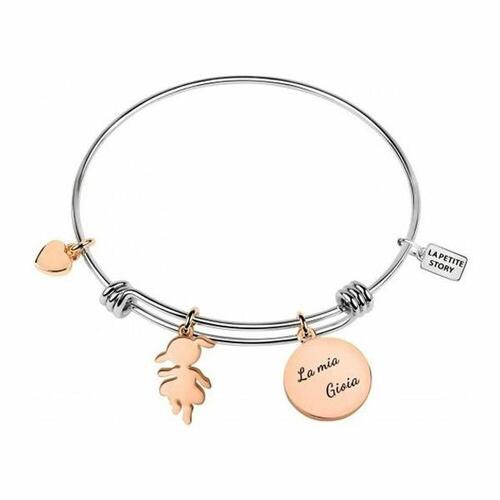 La Petite Story armbånd til kvinder, rustfrit stål, 19 cm