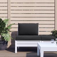 Pallehynder 2 stk. oxfordstof sort