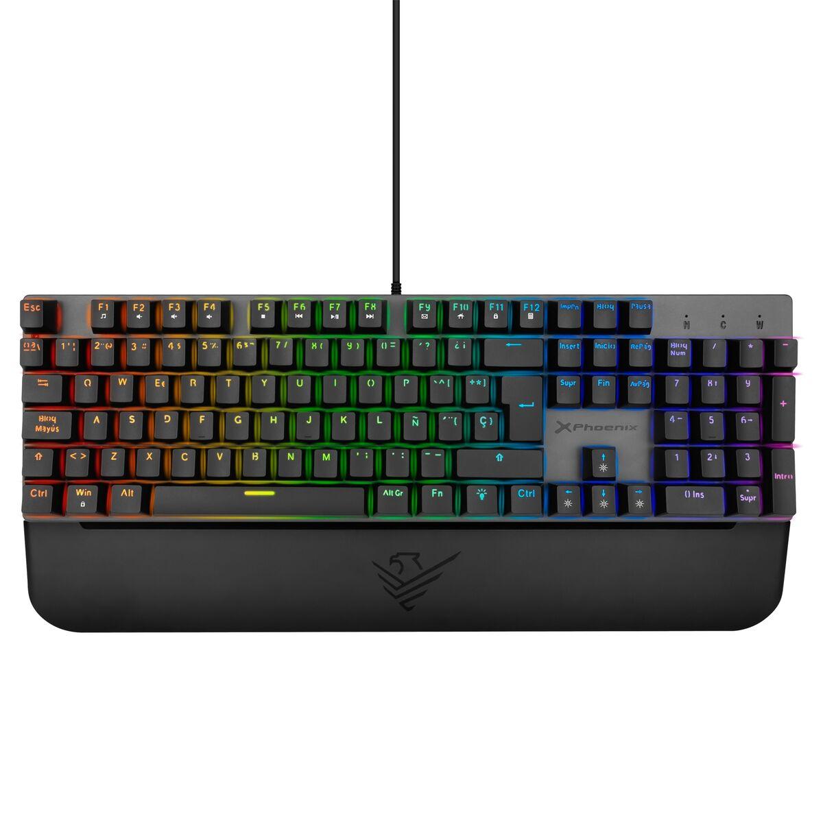Tastatur Phoenix Mk1 Elite Spansk Qwerty