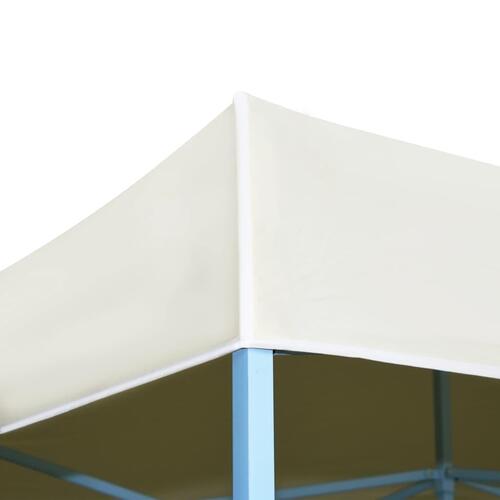 Foldbart pop op-festtelt 3x9 m cremefarvet
