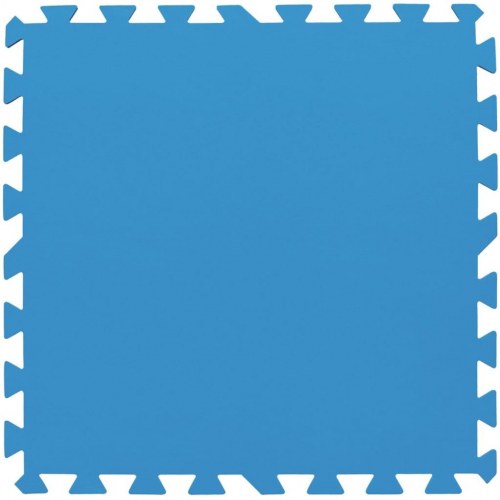 Bestway gulvbeskyttere til swimmingpool 8 stk. blå 58220