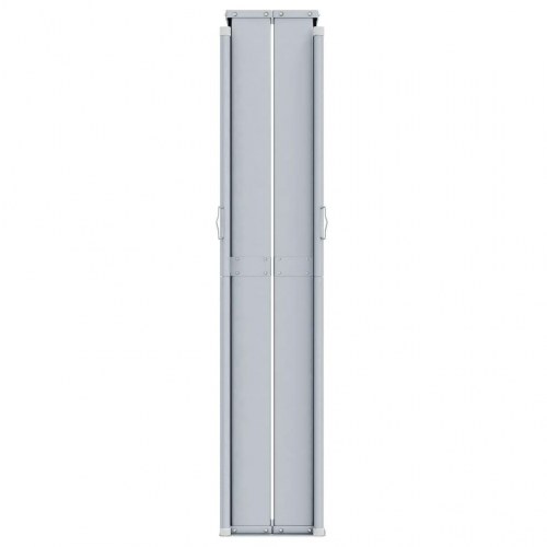 Sammenrullelig sidemarkise 140 x 1000 cm blå