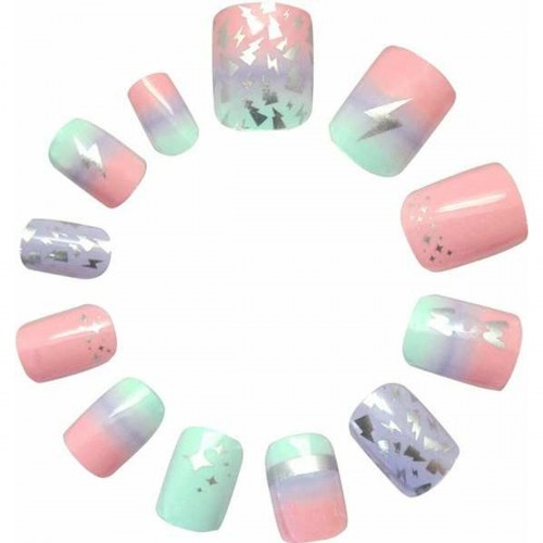 Falske negle - Wow Generation press-on manicuresæt (24 stk)