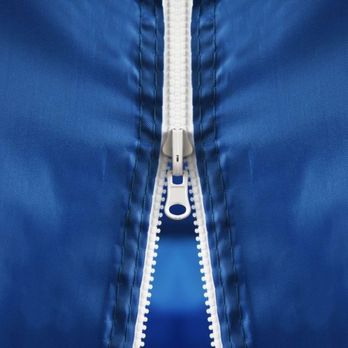 Foldbart pop up-festtelt med 5 sidevægge 3 x 9 m blå