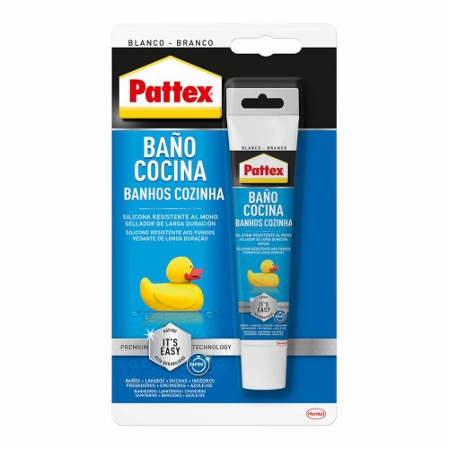 Pattex gennemsigtig silikone 50 ml - badeværelse og køkken