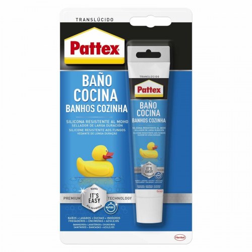 Pattex gennemsigtig silikone 50 ml - badeværelse og køkken