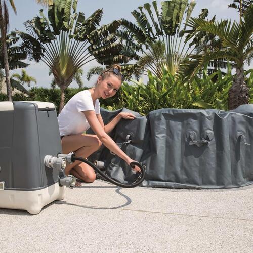 Lay-Z-Spa Palm Springs HydroJet oppusteligt boblebad 54144