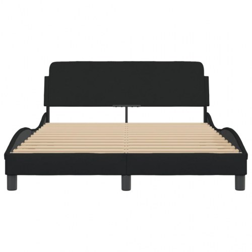 Sengeramme Dover sort 120 x 200 cm - stof