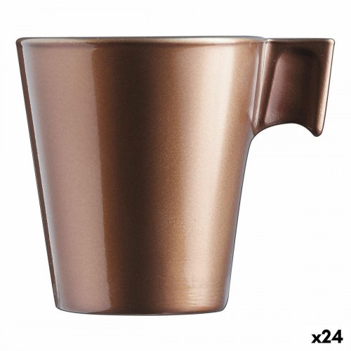 Luminarc Flashy krus lys brun 80 ml - 24 stk. glas